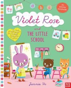 Violet rose and the little school sticker activity book