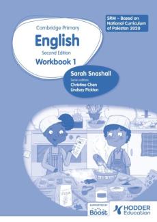 Cambridge primary english workbook grade 1 srm - based on national curriculum of pakistan 2020