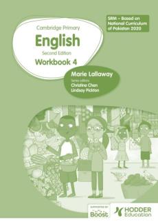 Cambridge primary english workbook grade 4 srm - based on national curriculum of pakistan 2020