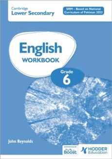 Cambridge checkpoint lower secondary english workbook grade 6 srm - based on national curriculum of pakistan 2022