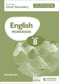 Cambridge checkpoint lower secondary english workbook grade 8 srm - based on national curriculum of pakistan 2022