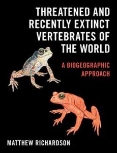 Threatened and recently extinct vertebrates of the world