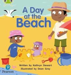 Bug club phonics fiction early years and reception phase 1 a day at the beach