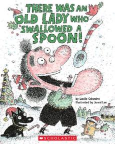 There was an old lady who swallowed a spoon!