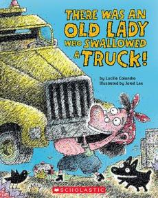 There was an old lady who swallowed a truck
