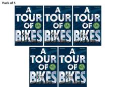 Read write inc. fresh start readers: read write inc. fresh start readers book 10: a tour of bikes & my diary - by curtis - pack of 5