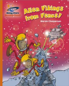 Reading planet - alien vikings from venus! - orange: galaxy