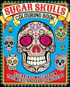 Sugar skulls colouring book