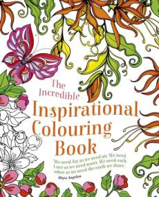 Incredible inspirational colouring book