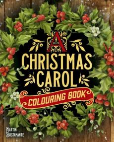 Christmas carol colouring book