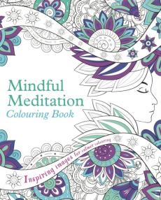 Mindful meditation colouring book