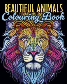 Beautiful animals colouring book