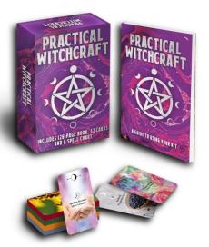 Practical witchcraft book & card deck