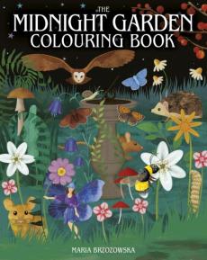 Midnight garden colouring book