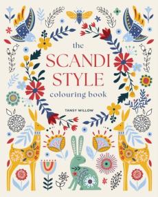 Scandi style colouring book