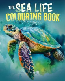 Sea life colouring book