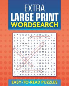 Extra large print wordsearch