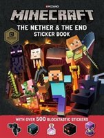 Minecraft : the Nether & the End sticker book