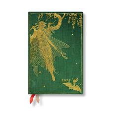 Olive fairy (langâ€™s fairy books) mini 12-month day-at-a-time hardback dayplanner 2025 (elastic band closure)