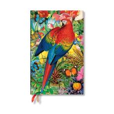 Tropical garden (nature montages) mini 12-month day-at-a-time hardback dayplanner 2025 (elastic band closure)