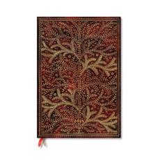 Wildwood (tree of life) grande 12-month vertical hardback dayplanner 2025 (elastic band closure)