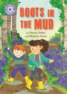 Reading champion: boots in the mud