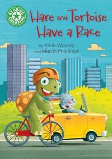 Reading champion: hare and tortoise have a race