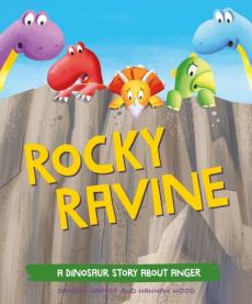 Dinosaur story: rocky ravine