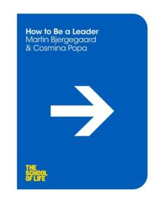 How to act like a leader