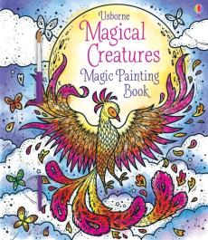 Magical creatures magic painting book