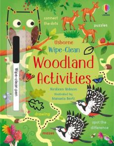 Wipe-clean woodland activities