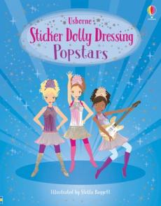 Sticker dolly dressing popstars