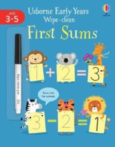 Early years wipe-clean first sums