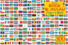 Usborne book and jigsaw flags of the world