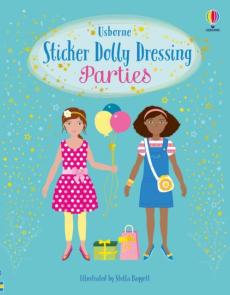 Sticker dolly dressing parties