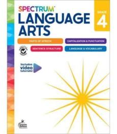 Spectrum Language Arts Workbook, Grade 4