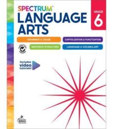 Spectrum Language Arts Workbook, Grade 6