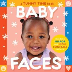 Baby Faces (a Tummy Time, High Contrast, Accordian Board Book with Mirror for Infants)