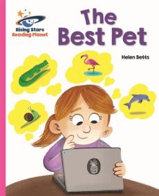 Reading planet - the best pet - pink a: galaxy