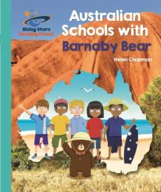 Reading planet - australian schools with barnaby bear - turquoise: galaxy