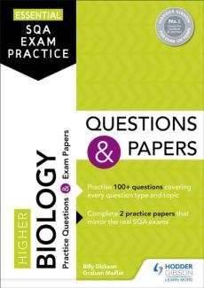 Essential sqa exam practice: higher biology questions and papers