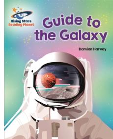 Reading planet - guide to the galaxy - white: galaxy