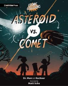 Cosmic collisions: asteroid vs. comet