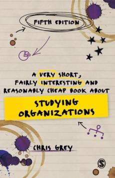 Very short, fairly interesting and reasonably cheap book about studying organizations