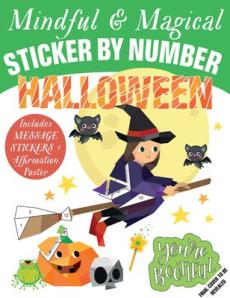 Mindful Sticker by Number: Halloween
