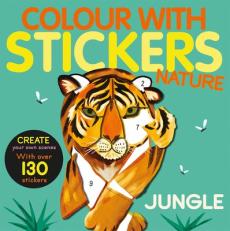 Color with Stickers: Jungle