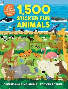 1,500 Sticker Fun Animals