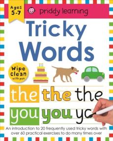 Wipe clean workbook tricky words