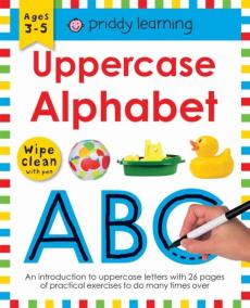 Wipe clean workbook uppercase alphabet