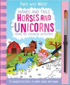 Manes and Tails - Horses and Unicorns, Mess Free Activity Book